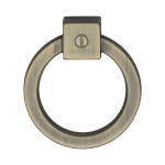 M Marcus Heritage Brass Ring Drop Down Cabinet Handle - 50mm 